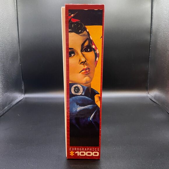 1000 Piece Puzzle Rosie The Riveter WWII Icon Empowerment Art - Picture 5 of 7